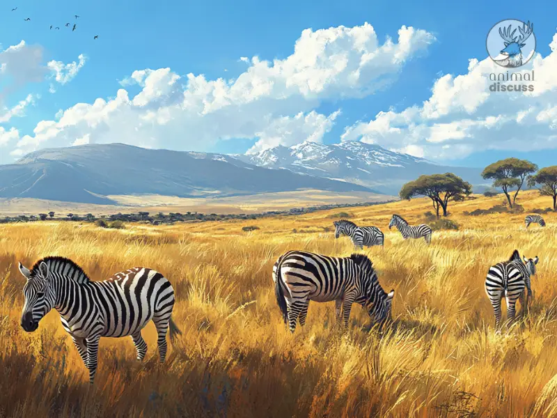 Zebra Overview: Complete Guide to These Iconic Animals 3 Zebra Habitat and Diet